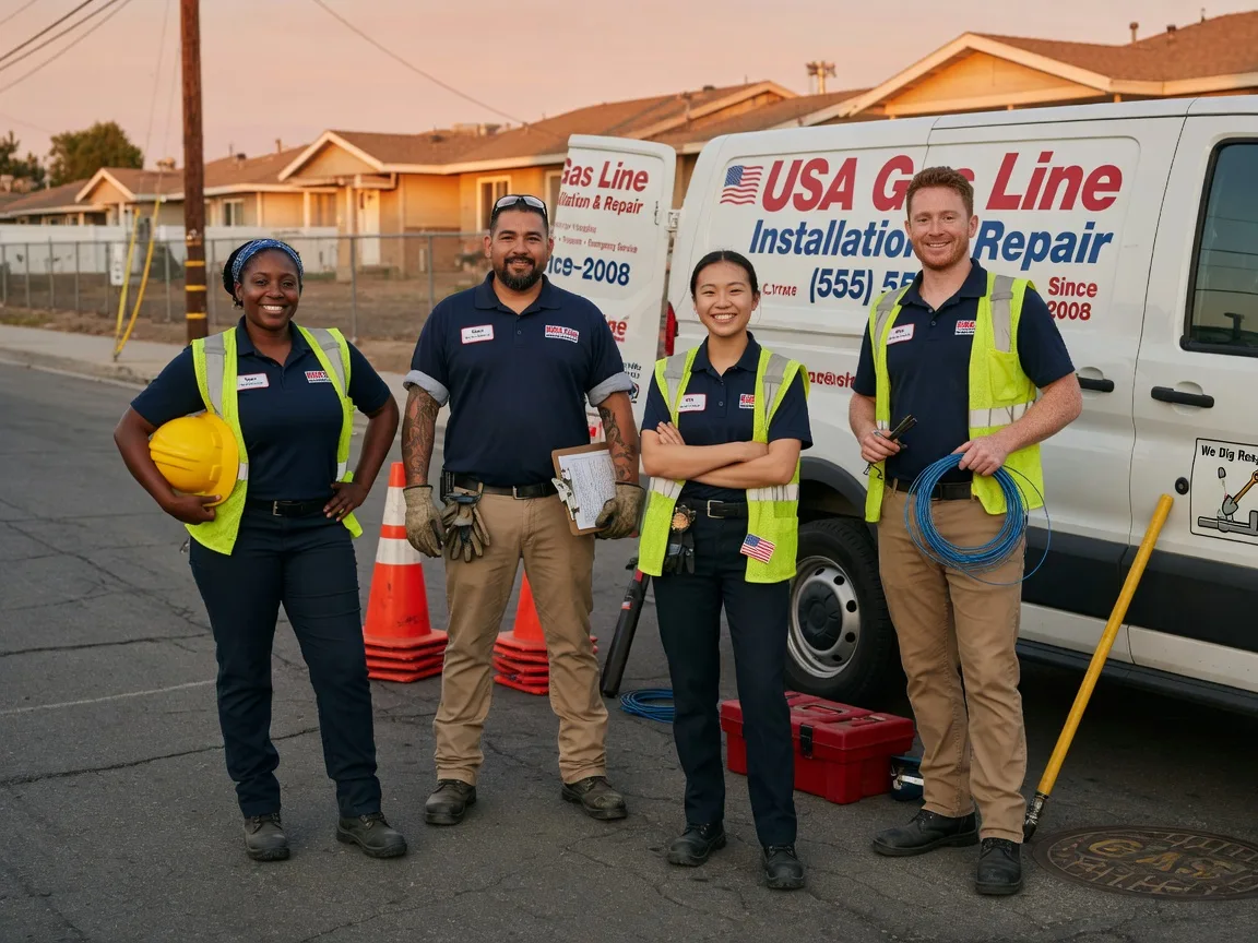 Gas Line Installation company in Dover, IL